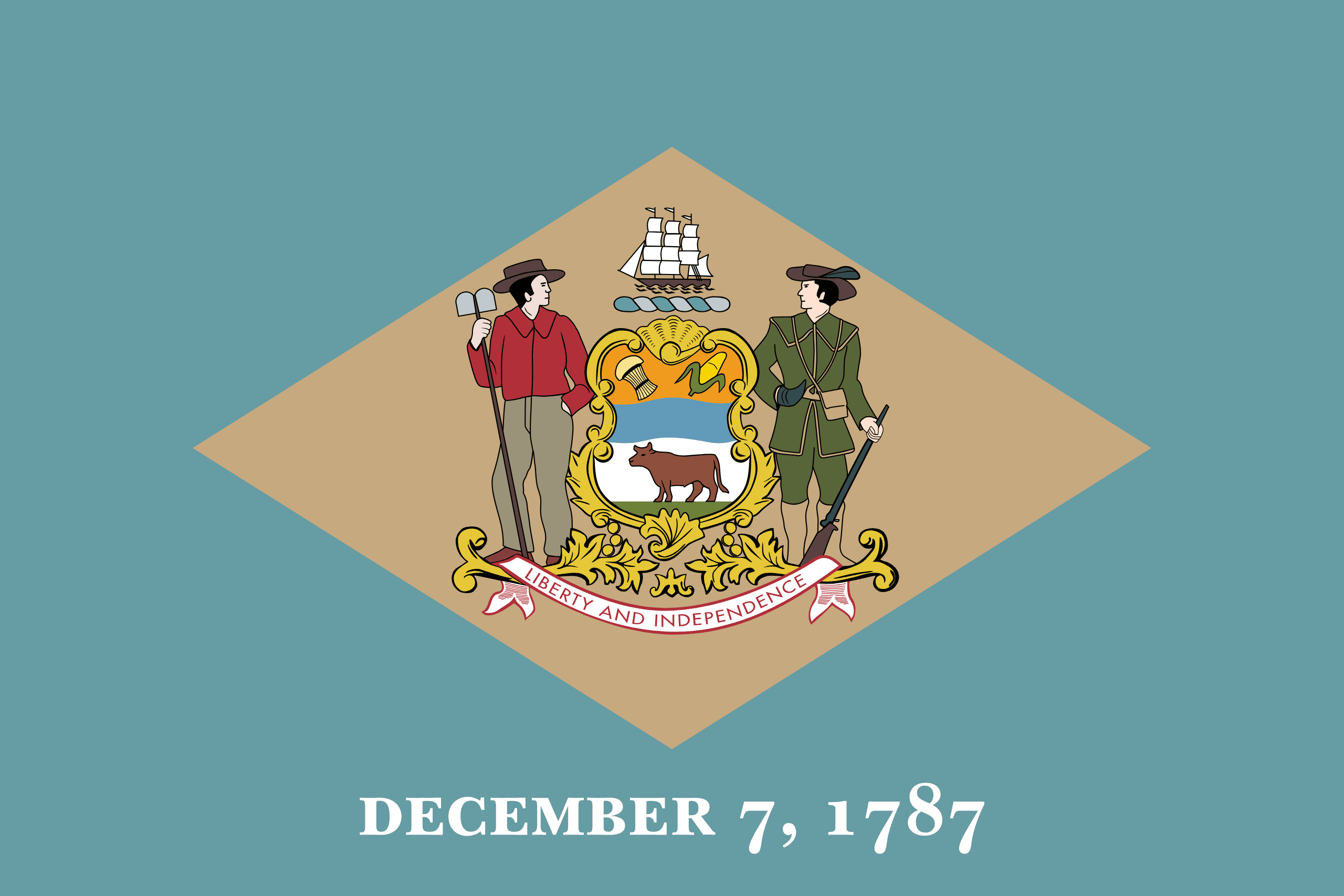 DE state flag