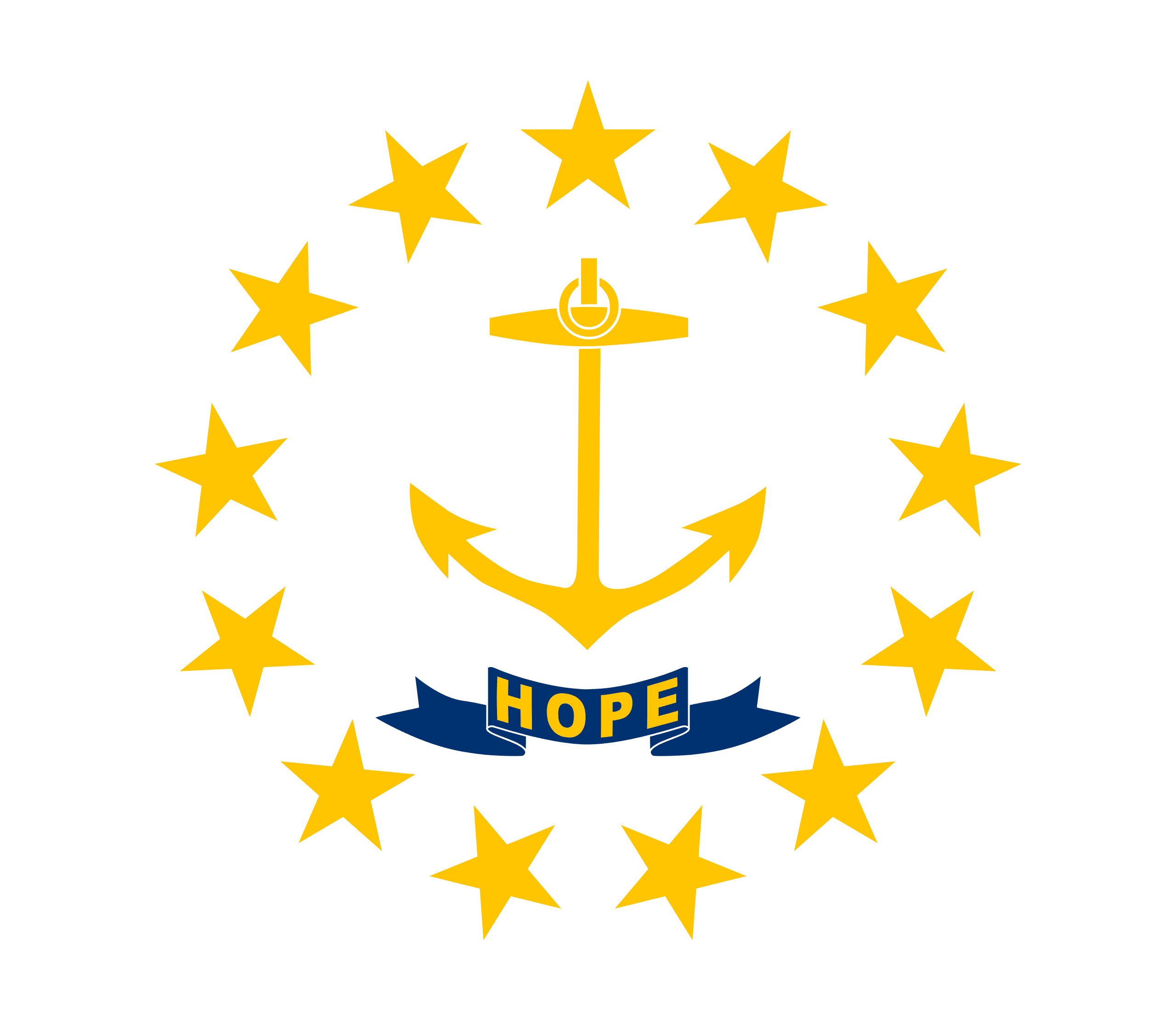 RI state flag