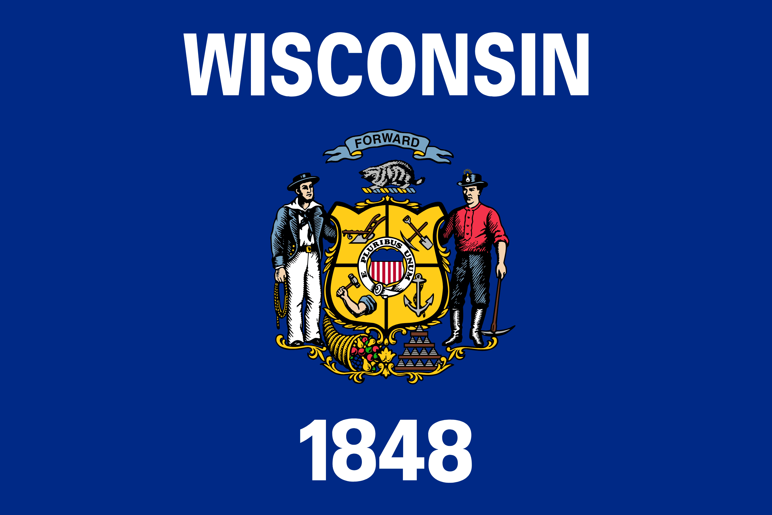 WI state flag